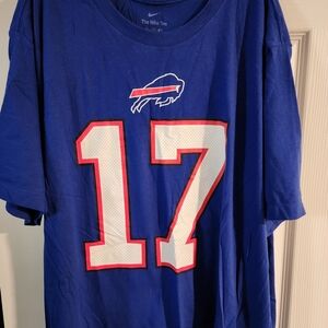 New Bills Josh Allen Nike TShirt Men's XXL